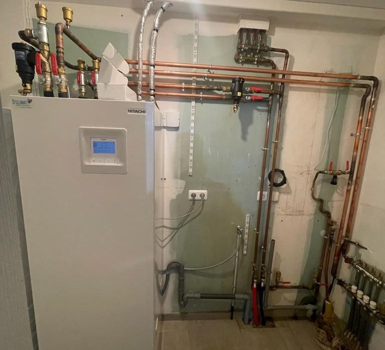 Installation d’une pompe à chaleur air/eau à Josnes 41370