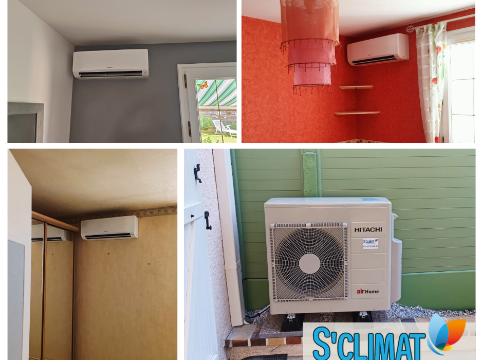 Installation d&rsquo;une climatisation tri-split Hitachi airHome à Vernou-en-Sologne (41230) : un confort optimal en toutes saisons