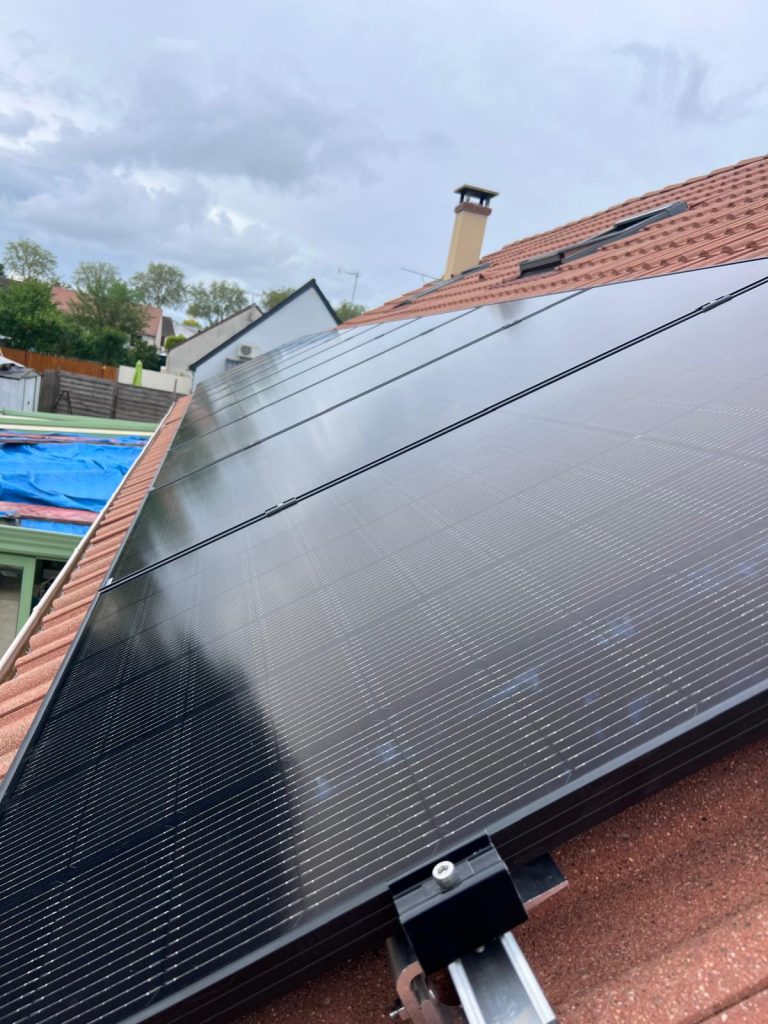 Panneaux photovoltaïques installés